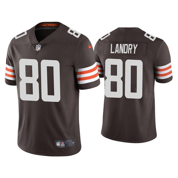 Youth Brown Cleveland Browns #80 Jarvis Landry Vapor Untouchable Limited Stitched Jersey